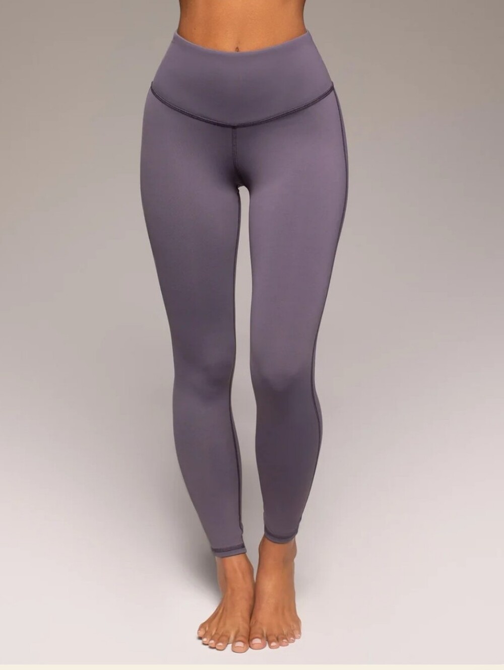 MICHI Instinct Legging Dark Lavender High Waist Purple Active Leggings